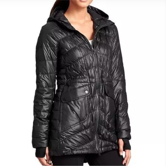 Athleta Jackets & Coats Athleta Goose Down Jacket Puffer Coat Parka